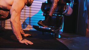 Master Ryan Sebastian Dominates Muscled Sub Davin Strong