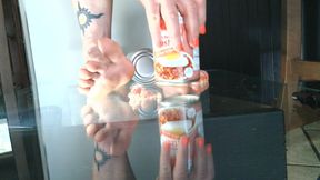 Corn Beef Hash Barefoot Food Crush Ground POV
