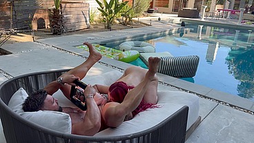 THE BEHIND THE SCENE WITH HORNY ALEXA TAYLOR