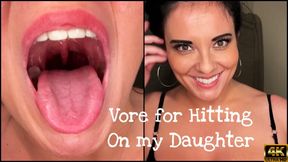 Vore for Hitting on my Daughter - no sfx