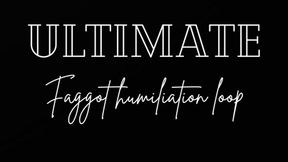 THE ULTIMATE FGGOT HUMILIATION LOOP MP3 VERSION