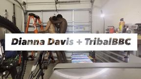 Mechanic Girl Takes a Big Dick in the Garage