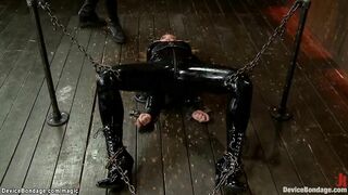 Big Titted slave tormented on device bdsm