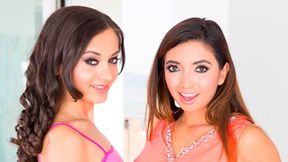 69 video with angelic Shrima Malati and Frida Sante from Sperm Swap