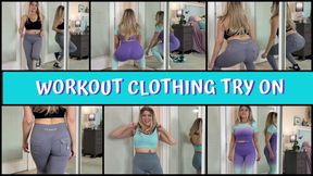 Hot MILF TabithaXXX tries on gym clothes and shows off big booty