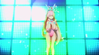 【MMD BlueArchive 4k/60fps】《Urawa Hanako (浦和ハナコ)》~《DECO27 ft. 初音ミク (Hatsune Miku) ラビットホール Rabbit Hole