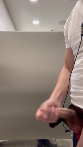 Hairy teen cumming at work   Clip 1