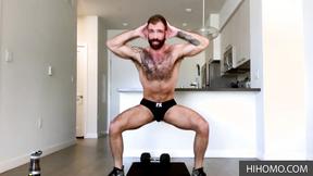 ”Gay star Jake Nicola exercises for our pleasure”