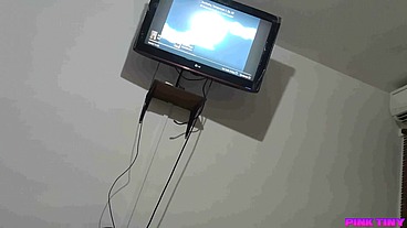 Me Quedo solo con Mi Hermosa Hijastra Caliente - Padrastro no porfavor no entres a mi cuarto
