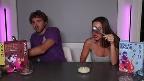 Eating Funny Spoonfuls of Magic Cereal