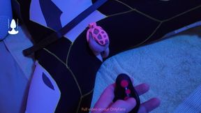 Electroplug furry wetsuit