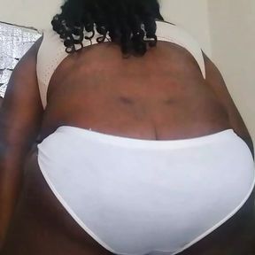 Black Fat sissy shaking her ass