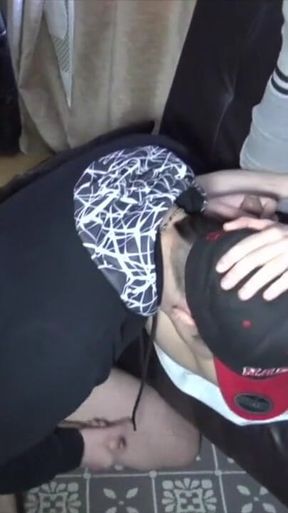 Alex Roma fucked bareback and creampied by Fabien