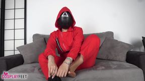 Devilish recruiter tests the newbie's restraint and sees if he passes or fails