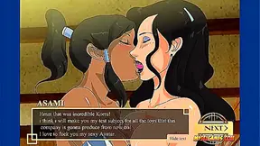 Korras Hot Training Session Ignites steamy anime Desires