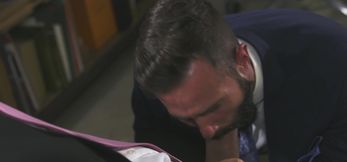 Sir Peter and Zac Johnson have an intense foursome