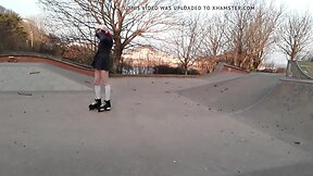 Cd sexy stripping skater