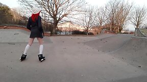 Cd sexy stripping skater