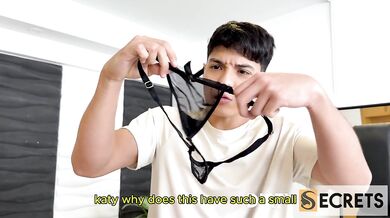 I CATCH MY STEPSON MASTURBATING WITH MY PANTIES AND WE END UP FUCKING