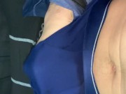 Hentai sexy Japanese masturbates wearing underwear:変態日本人が下着でオナニーして大量射精♯9