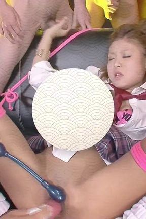 Japanese Toys Scene 1: Sexy Big-ass Japanese Hitomi Kanou Fucked by Two Cocks