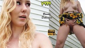 v494 Outdoor Public Peeing In Sundress