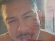 Filipino Hunk Sucking Off His Asian Boyfriend onlyfans,com/tiggahslife