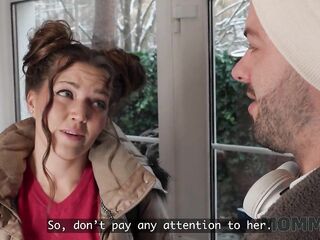 MOMMY4K. That guy Saw Her Large Bazookas and Butt and Could't control Himself