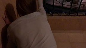 Hot Homemade Amateur Banged On The Balcony