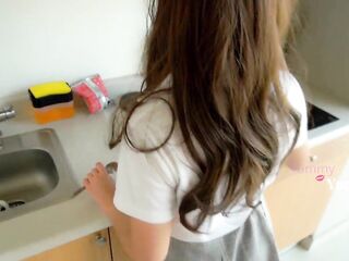 I look UNDER my classmate's SKIRT and I CAN'T RESIST the urge to FUCK HER. We skip class and I almost END UP INSIDE HER.