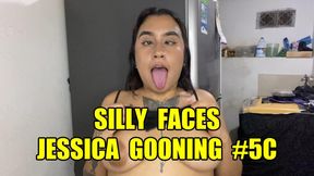 Silly Faces Jessica Gooning #5C: Derp Face Overload (Animated, Music)