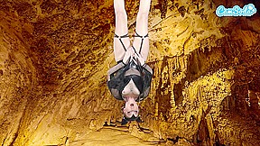 Camsoda - Hot Amateur Teen in Bat Costume Masturbates Upside down has Epic Orgasm