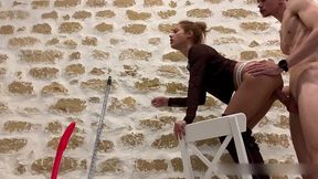 fuck me while i clean the house - rough sex with big cock - tommy cabrio & apolonia lapiedra
