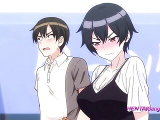 Lilith Entreats Adam to Stop After Her 10th Climax, But That guy Won't! ANIME Porn (720)