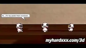 Foxy Blonde Beauty Rides Wild 3D Hentai Ride with Big Cock Lover