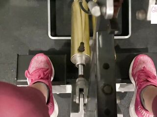 tired feet after gym workout (foot fetish) - glimpseofme