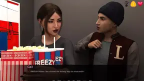 Big-titted office lady gets huge cock in 3D animated hentai