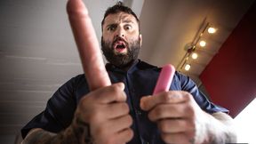 Plumber Markus Kage Drills Michael Boston's Tight Hole