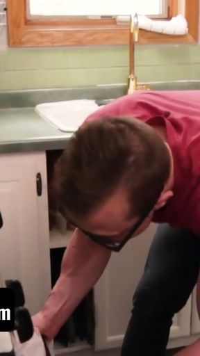 Innocent Teen Travis Berkley Gets Daddy's Special Stuffing For Thanksgiving   Clip 2