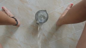 Pee Half Liter From My POV/desperation