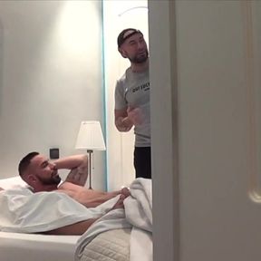 Slut Creampied by His Friend Big Dick