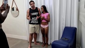 Bastidores da grava&ccedil_&atilde_o com a novinha pequeninha Jasmine Santana dando muito cu na pele pro Jr Doidera e Thiago Escobar