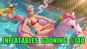 Inflatables Gooning #14D: Squeak and Surrender (Animated, Music, Text)