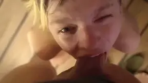 Suck Deep And Sloppy - Get Juicy Cum In Your Mouth - Petite Teen