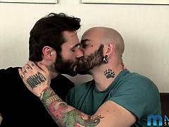 Jake has only done one porn scene before, and it wasn't