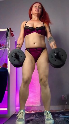 Dumbbell Squats Instructions