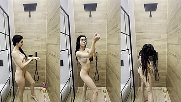 First Shower in the DollHouse