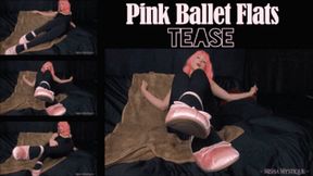 Pink Ballet Flats Tease - wmv version