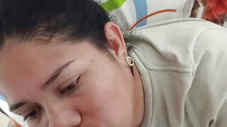 Mamada, semen en la boca &#8211; POV anal Vídeo POV de una puta latina madura amateur siendo follada analmente