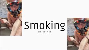 Smoking mt Helmet